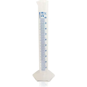 100Ml Plastik Mezür Mavi Skala