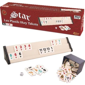 Star Lüks Plastik Okey Takımı