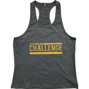 Top Glory Fitness Gym Tank Top Atlet Sporcu Atleti Gri 5005