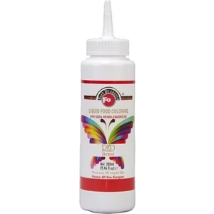 Fo Özmer 280 ml Kırmızı Red Sıvı Gıda Boyası