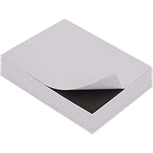 12 Adet 10 x 15 cm Yapışkanlı Mıknatıs Tabaka Fotoğraf Magneti 0,5 mm