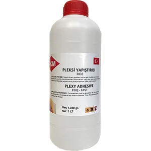 Pleksi Yapıştırıcısı Kloroform 1 lt 1350 gr - İnce