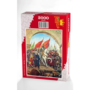 King Of Puzzle Fatih'in Istanbul'u Fethi Ahşap Puzzle 2000 Parça (TR60-MM)