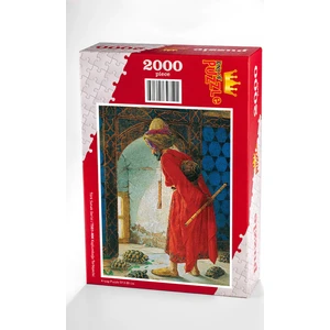 King Of Puzzle Kaplumbağa Terbiyecisi Ahşap Puzzle 2000 Parça (TS51-MM)