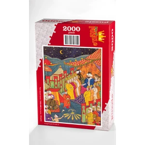 King Of Puzzle Surname - Minyatür Ahşap Puzzle 2000 Parça (TS53-MM)