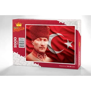 King Of Puzzle Atatürk Ahşap Puzzle 2000 Parça (TR53-MM)