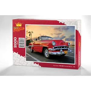 King Of Puzzle Chevrolet Bel Air - 1954 Ahşap Puzzle 2000 Parça (TT50-MM)