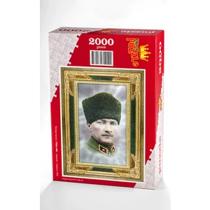 King Of Puzzle Atatürk - Ankara 1922 Ahşap Puzzle 2000 Parça (TR56-MM)