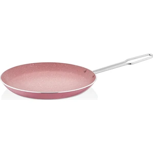 Polo Shef Elmas Granit Krep Tava 26 Cm - Pembe