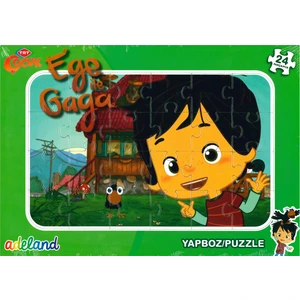 Adeland Trt Çocuk Ege İle Gaga 24 Parça Yapboz / Puzzle (3+)