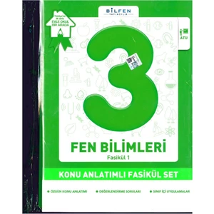 Bilfen Yayınları 3. Sınıf Fen Bilimleri Konu Anlatımlı Fasikül Set 2019