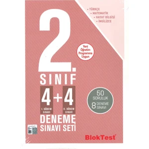 Tudem Yayınları 2. Sınıf Deneme Sınavı Seti (4+4) 2019