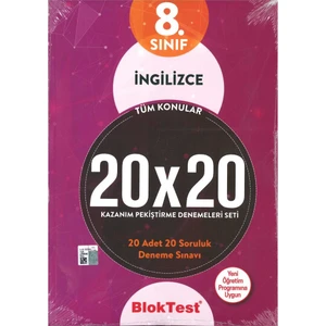 Tudem Yayınları 8. Sınıf İngilizce Deneme 20X20 2019