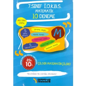 Branş Akademi 7.Sınıf Matematik 10 Deneme 2019