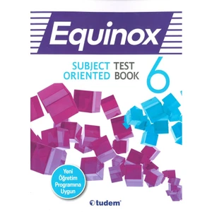 Tudem Yayınları 6. Sınıf İngilizce Equınox Subject Orıented Test Book 2019
