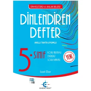 Eker Test Yayınları 5. Sınıf Dinlendiren Defter 2019