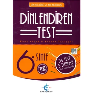 Eker Test Yayınları 6. Sınıf Dinlendiren Test 2019
