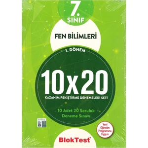 Tudem Yayınları 7. Sınıf Fen Bilimleri 10X20 Kap Deneme.(1.Deneme) 2019
