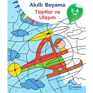 Tudem Uçanbalık Boyama Taşıtlar Ve Ulaşım 5-6 Yaş
