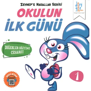 Dörtgöz Yayınları Zeynep'E Masallar Serisi 1- Okulun İlk Günü