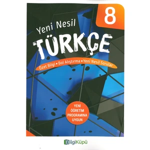 Bilgi Küpü 8. Sınıf Türkçe Yeni Nesil Sorular 2019