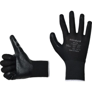 NT-101 Nitril Kaplı Montaj Eldiveni Siyah 10