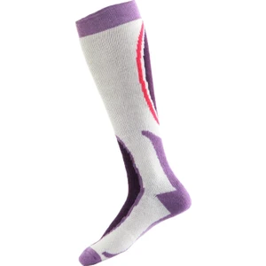 Ski & Snowboard Socks Çorap Mor/Beyaz