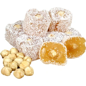 Kesme Fındıklı Sarma Lokum 800 gr
