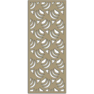 Liar Ahşap Seperatör (Paravan) - KSP-17 - (10 mm) - (69 cm x 139 cm) - (Ham)