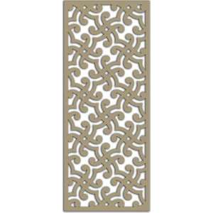 Liar Ahşap Seperatör (Paravan) - KSP-19 - (10 mm) - (69 cm x 139 cm) - (Ham)