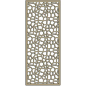 Liar Ahşap Seperatör (Paravan) - KSP-30 - (18 mm) - (69 cm x 139 cm) - (Ham)
