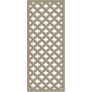 Liar Ahşap Seperatör (Paravan) - KSP-32 - (10 mm) - (69 cm x 139 cm) - (Ham)