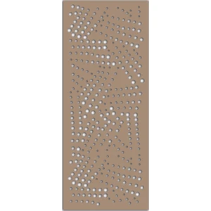 Liar Ahşap Seperatör (Paravan) - KSP-58 - (10 mm) - (69 cm x 139 cm) - (Ham)