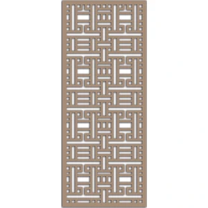 Liar Ahşap Seperatör (Paravan) - KSP-59 - (10 mm) - (69 cm x 139 cm) - (Ham)