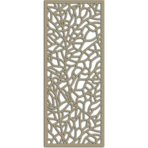Liar Ahşap Seperatör (Paravan) - KSP-70 - (10 mm) - (69 cm x 139 cm) - (Ham)