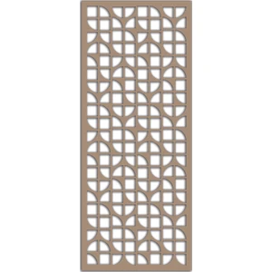 Liar Ahşap Seperatör (Paravan) - KSP-73 - (10 mm) - (69 cm x 139 cm) - (Ham)