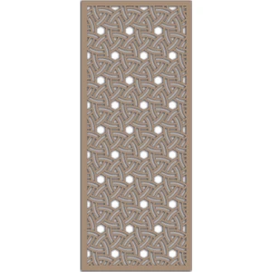 Liar Ahşap Seperatör (Paravan) - KSP-89 - (10 mm) - (69 cm x 139 cm) - (Ham)