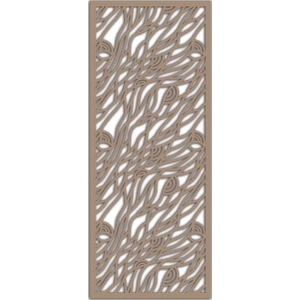 Liar Ahşap Seperatör (Paravan) - KSP-97 - (10 mm) - (69 cm x 139 cm) - (Ham)
