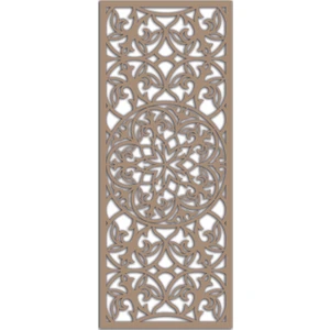 Liar Ahşap Seperatör (Paravan) - KSP-200 - (10 mm) - (69 cm x 139 cm) - (Ham)