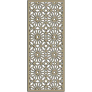 Liar Ahşap Seperatör (Paravan) - KSP-202 - (10 mm) - (69 cm x 139 cm) - (Ham)