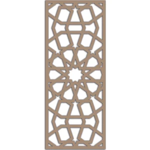 Liar Ahşap Seperatör (Paravan) - KSP-203 - (10 mm) - (69 cm x 139 cm) - (Ham)