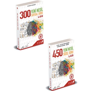 Koray Varol Akademi 300 Yeni Nesil Soru Kitabı + 450 Yeni Nesil Soru Kitabı