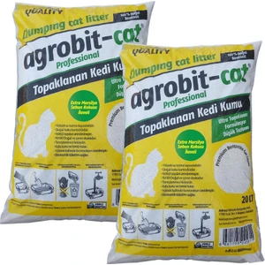 Cat Marsilya Sabun Kokulu Doğal Bentonit Kedi Kumu 2 x 20 lt