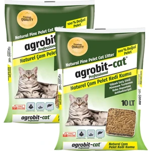 Cat Çam Peleti Kedi Kumu 10 lt x 2 Adet 6601-06