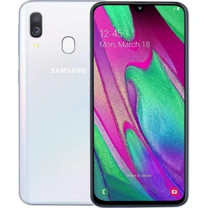 Galaxy A40 Dual Sim 64 GB (İthalatçı Garantili) Beyaz
