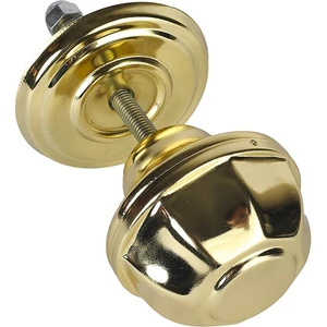 Nalburbaba  Sekizgen Sarı Kaplama Kapı Topuzu