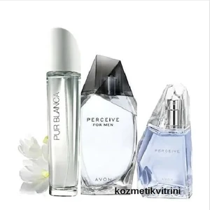 Pur Blanca Bayan Parfüm 50 Ml+ Perceive Erkek+Perceive Bayan