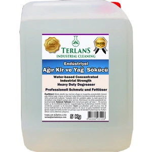 Terlans Endüstriyel Ağır Kir Yağ Sökücü 5 kg