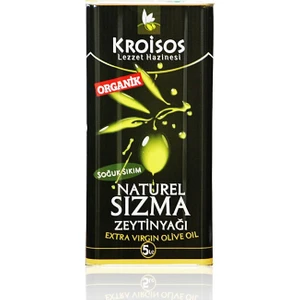 Soğuk Sıkım Organik Zeytinyağı 5 lt