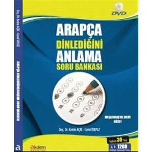 Akdem Yayınları Arapça Dinlediğini Anlama Soru Bankası - Kerim Açık